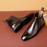 Zella | Pointed-Toe Chelsea Ankle Boots