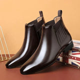 Zella | Pointed-Toe Chelsea Ankle Boots