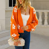 Seraphine | Women's Floral Open-Front Cropped Cardigan