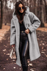 Xyla | Women's Long Teddy Coat for Winter