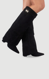Serena | Wide-Shaft Knee-High Boots for Women