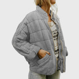 Klara | Lightweight Quilted Jacket with Stand-Up Collar