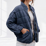 Klara | Lightweight Quilted Jacket with Stand-Up Collar