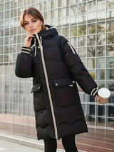 Delilah | Stylish Warm Hooded Puffer Jacket