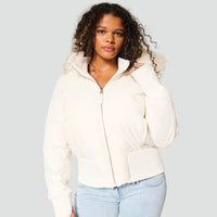 Sienna | Women's Short Puffer Jacket with Hood