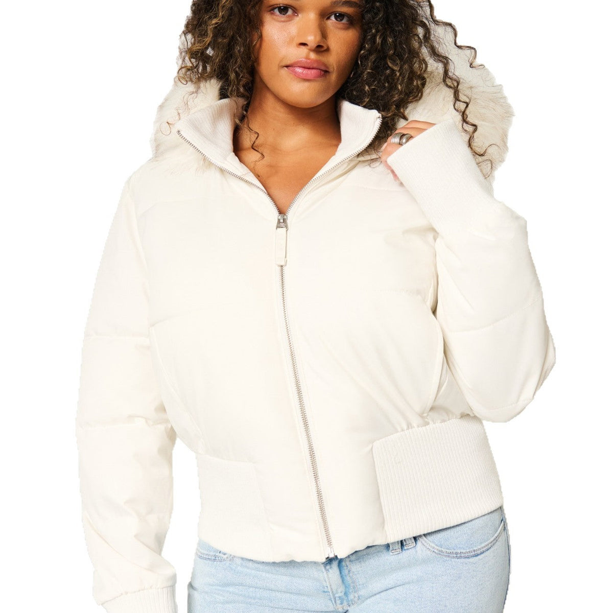 Sienna | Women's Short Puffer Jacket with Hood