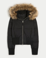 Sienna | Women's Short Puffer Jacket with Hood