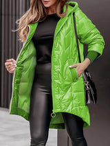 Ella | Women's Quilted Winter Jacket with Zipper