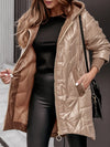 Ella | Women's Quilted Winter Jacket with Zipper