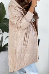 Ella | Women's Quilted Winter Jacket with Zipper