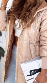 Ella | Women's Quilted Winter Jacket with Zipper