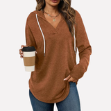Bella | Relaxed Hooded Pullover with Kangaroo Pocket