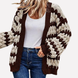 Elise | Open-Front Knit Cardigan