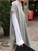 Nessa | Relaxed V-Neck Knit Dress for Women