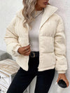 Jade | Elegant Textured Puffer Jacket for Women