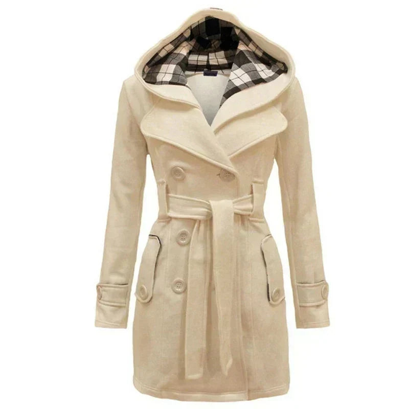 Julia | Women's Tailored Hooded Coat