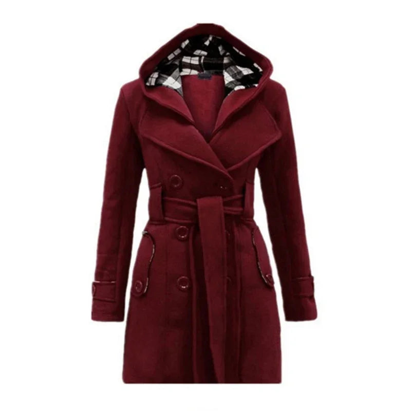Julia | Women's Tailored Hooded Coat