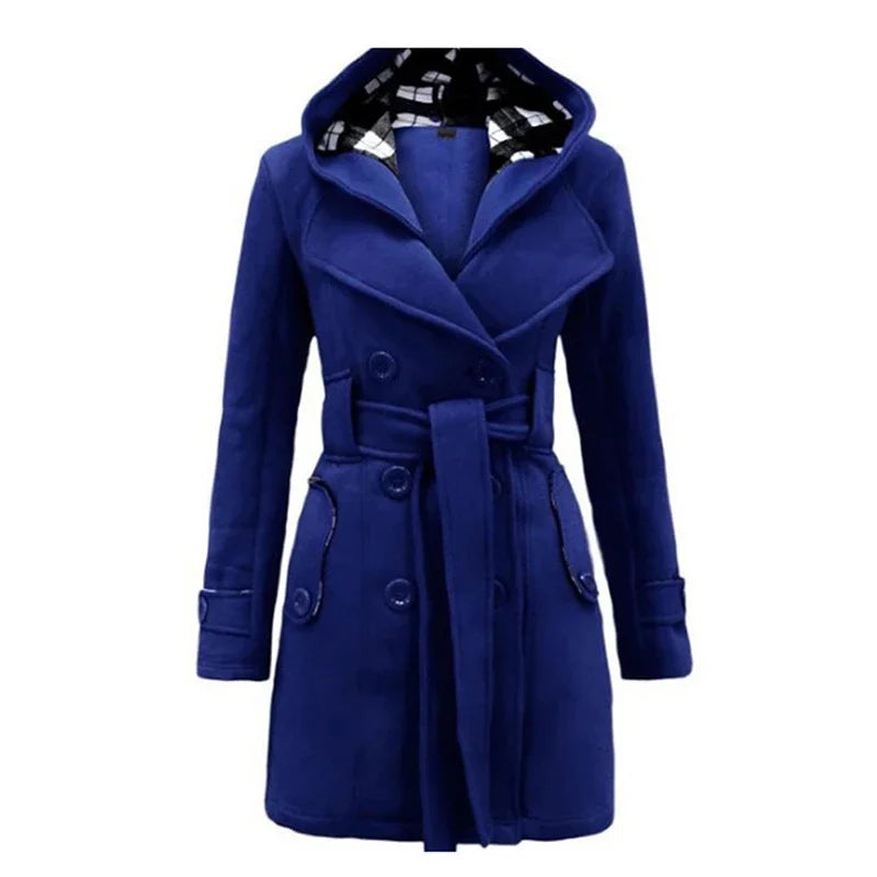 Julia | Women's Tailored Hooded Coat