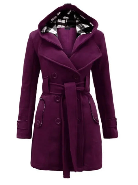 Julia | Women's Tailored Hooded Coat