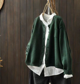 Camille | Women's Relaxed Button Front Knit Cardigan