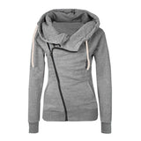 Mona | Women's Casual Hooded Zip-Up Jacket