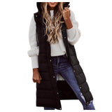 Genevieve | Long Quilted Puffer Vest
