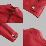 Pia | Sleek Minimalist Leather Jacket