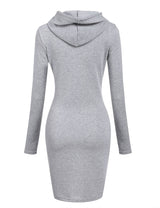 Hazel | Hooded Sweatshirt Dress for Women