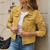 Grace | Classic Button-Down Denim Jacket for Women