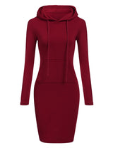 Hazel | Hooded Sweatshirt Dress for Women