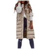 Genevieve | Long Quilted Puffer Vest