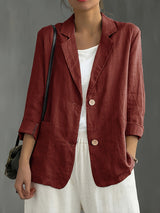 Helena | Elegant Women's Blazer with Single-Button Closure