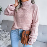 Odette | Simple Turtleneck Knit Sweater for Women