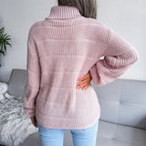 Odette | Simple Turtleneck Knit Sweater for Women