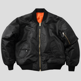 Lucas | Classic Bomber Jacket with Zip Closure