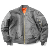Lucas | Classic Bomber Jacket with Zip Closure