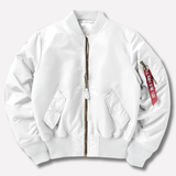 Lucas | Classic Bomber Jacket with Zip Closure