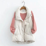 Claudia | Longline Quilted Puffer Vest for Women
