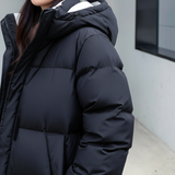 Danielle | Long Hooded Down Jacket