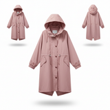 Ruth | Lightweight Water-Repellent Hooded Rain Jacket