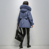 Noelle | Warm Fur-Trimmed Hooded Puffer Jacket