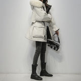 Noelle | Warm Fur-Trimmed Hooded Puffer Jacket
