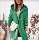 Elara | Women's Oversized Hooded Long Cardigan