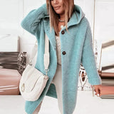 Elara | Women's Oversized Hooded Long Cardigan