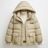 Isabella | Stylish Women's Puffer Jacket with Hood