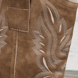 Yara | Women’s Cowboy Ankle Boots with Stable Heel