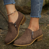 Bronte | Orthopedic Zip-Up Ankle Boots for Women