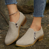Bronte | Orthopedic Zip-Up Ankle Boots for Women
