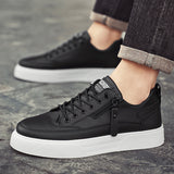 Stratford Leather Sneakers - Threadford