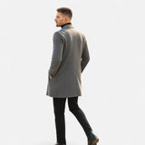 Adrian | Men's Classic Longline Trench Coat